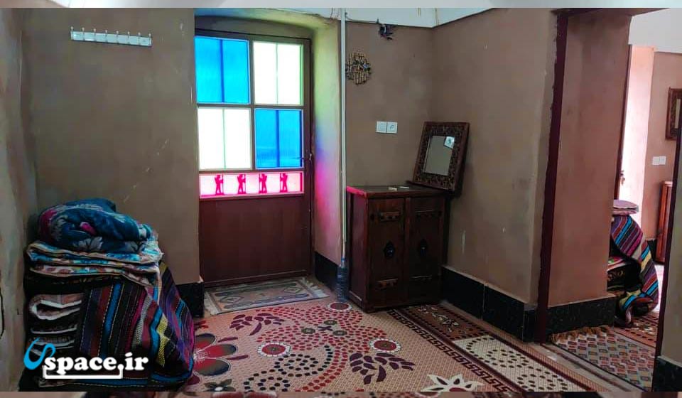 نمای داخلی اقامتگاه بابا حاجی - شهرستان طبس - روستای حلوان