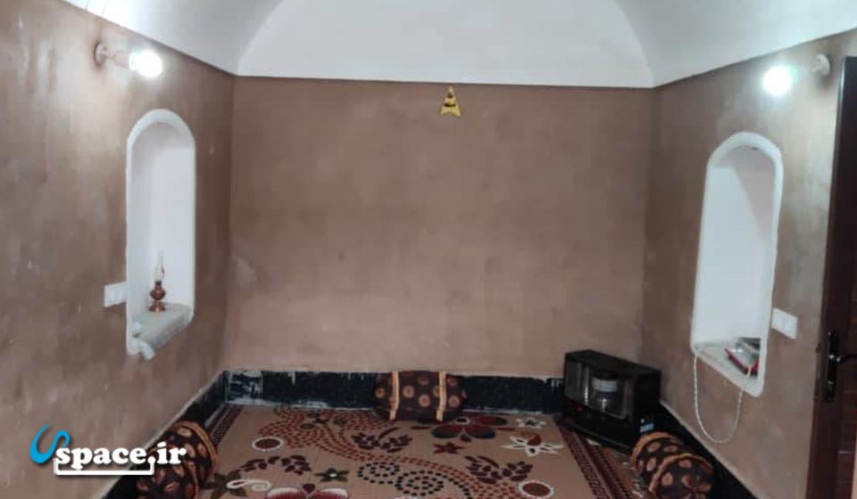 نمای داخلی اقامتگاه بابا حاجی - شهرستان طبس - روستای حلوان